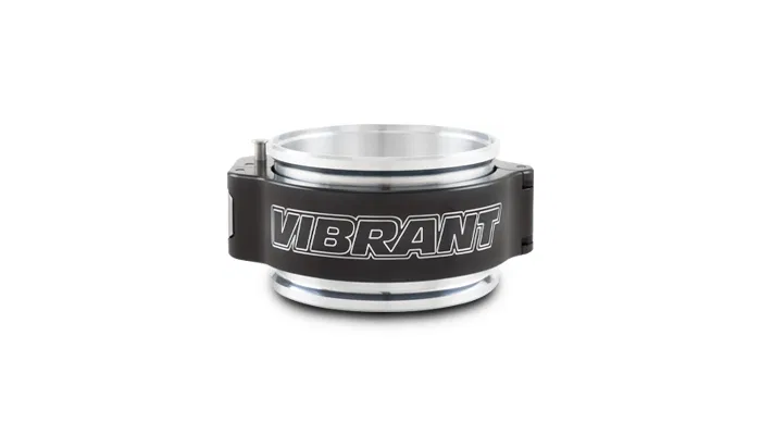 32513 – VIBRANT Vanjen Clamp, Use With 2 Inch Tube 1 Inch Clamp Width 2-1/8 Height Pinless Billet Aluminum Coupler/ B...
